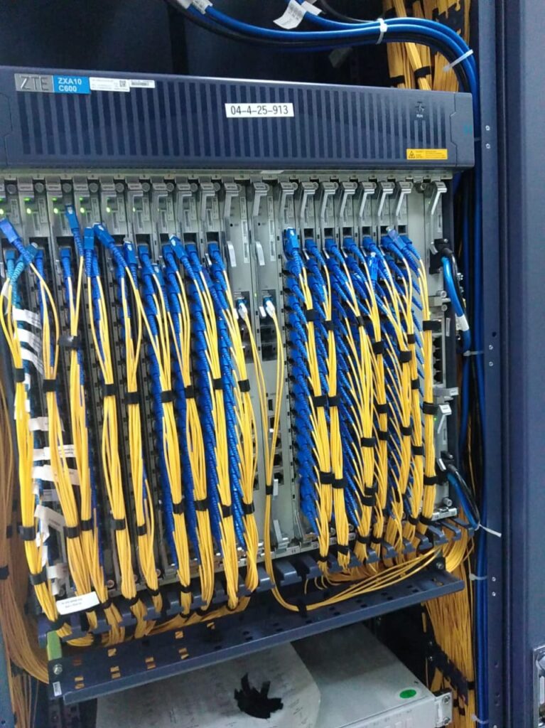 Fiber Optics- Active Network